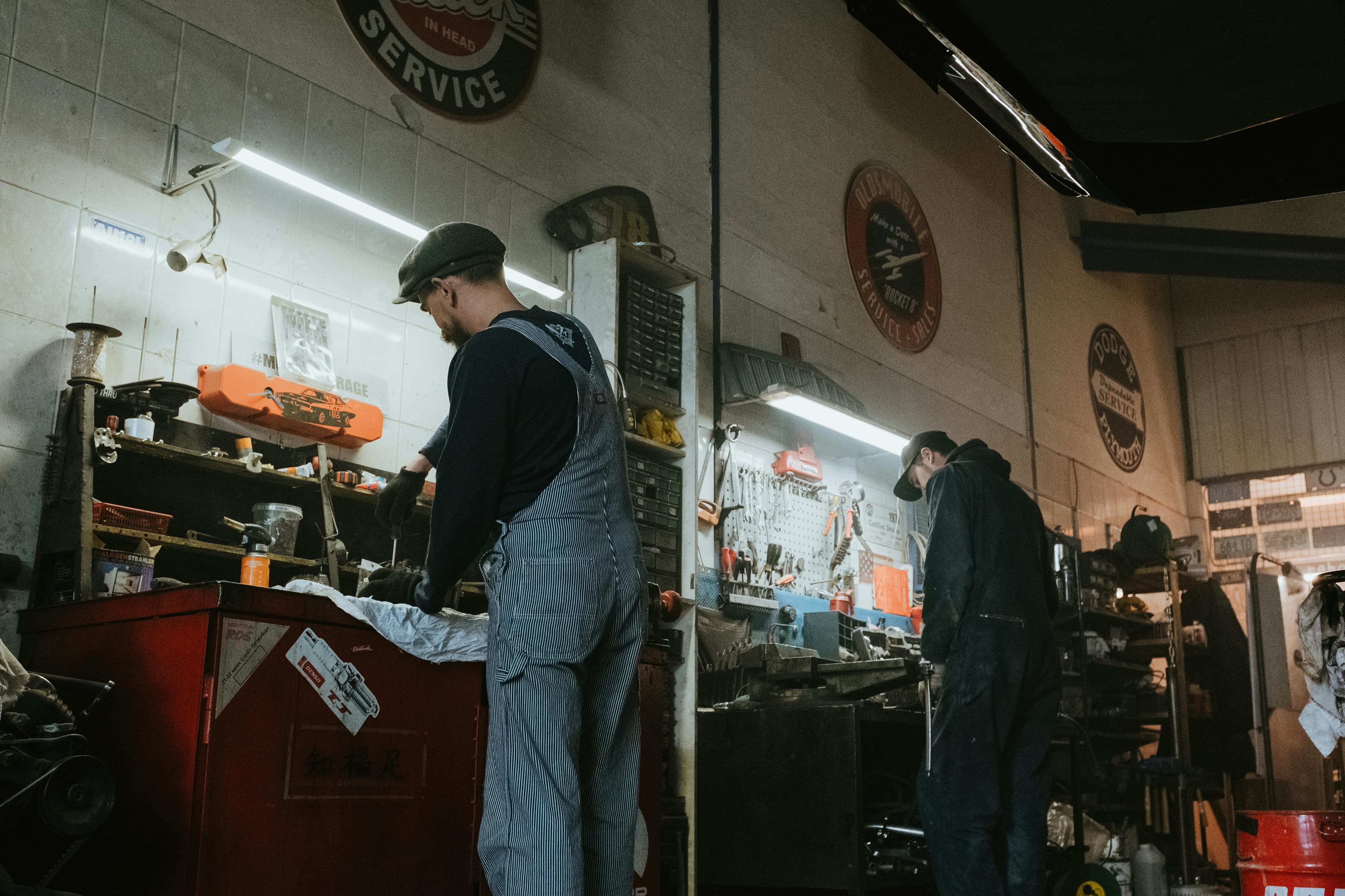 Garage workshop